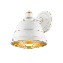 Golden 7312-1W FW - Golden Lighting Bartlett 1-light Wall Sconce in French White
